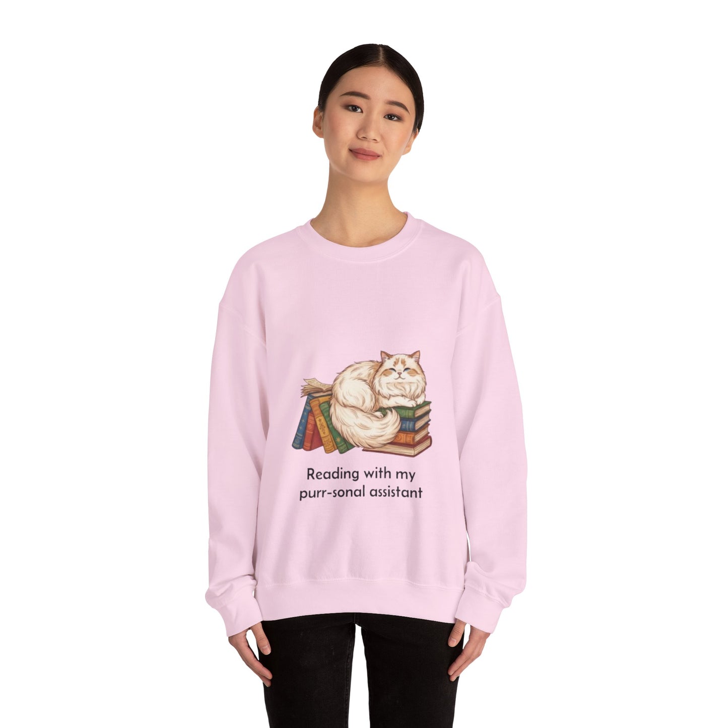 My Purr-sonal Assistant Unisex Crewneck Sweatshirt