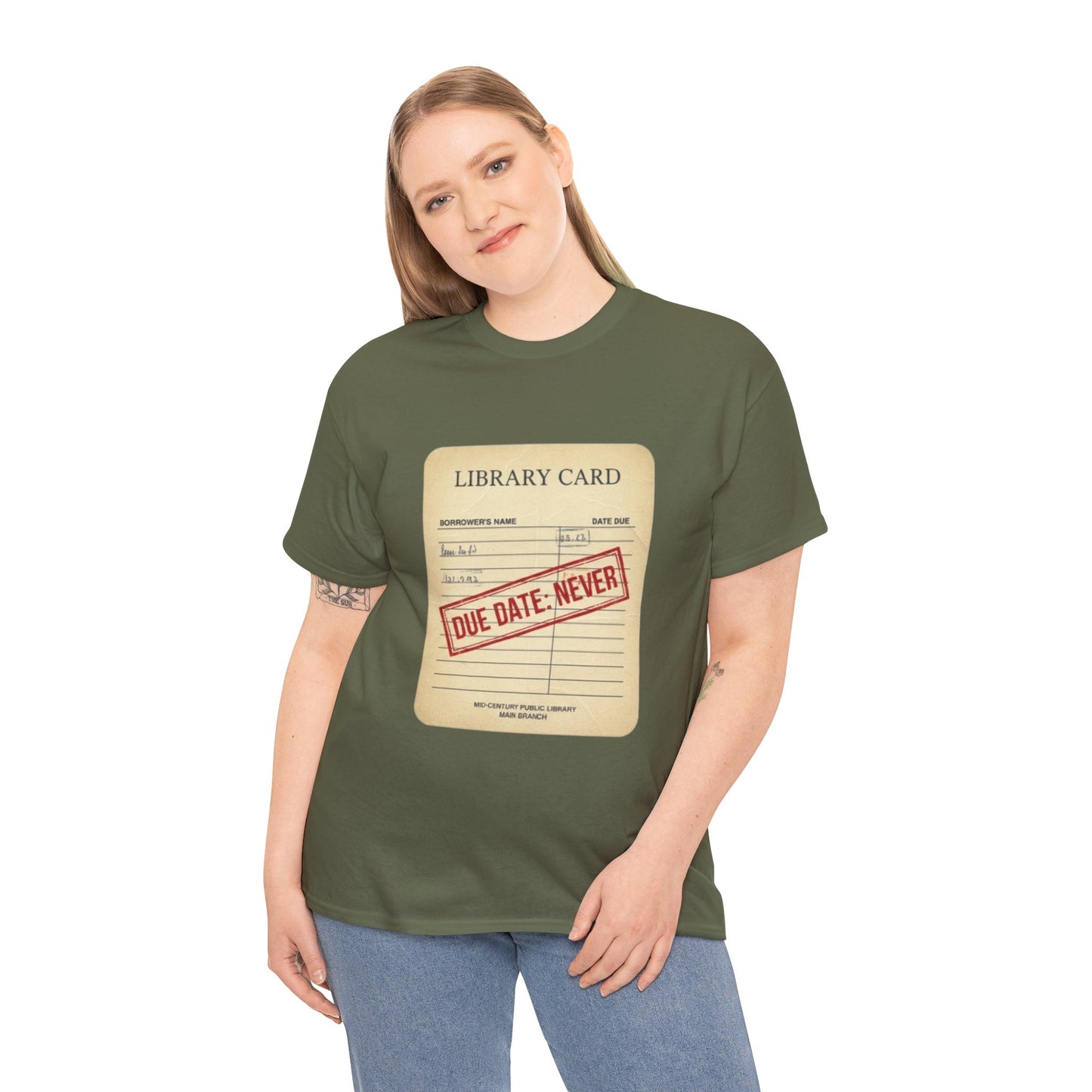 Library Card Unisex Tee