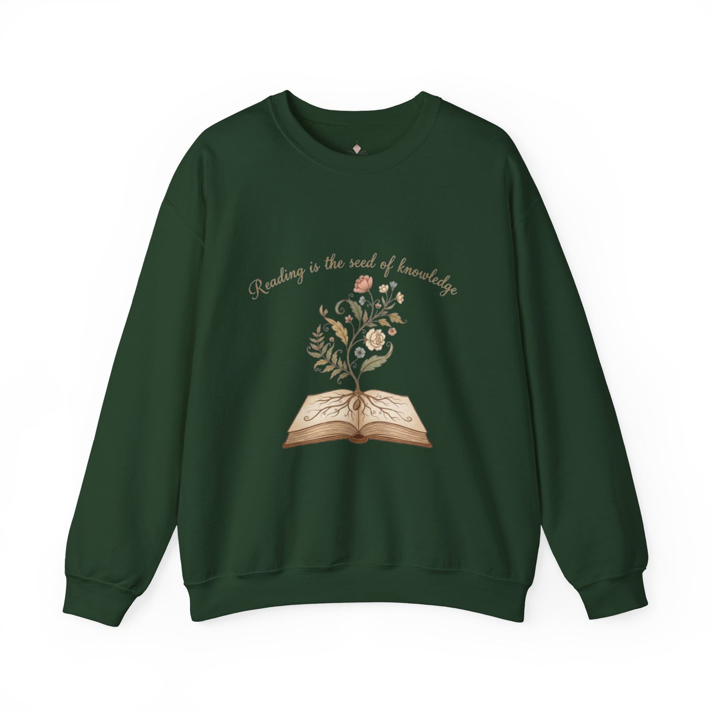 Reading Is The Seed Of Knowledge Unisex Crewneck Sweatshirt