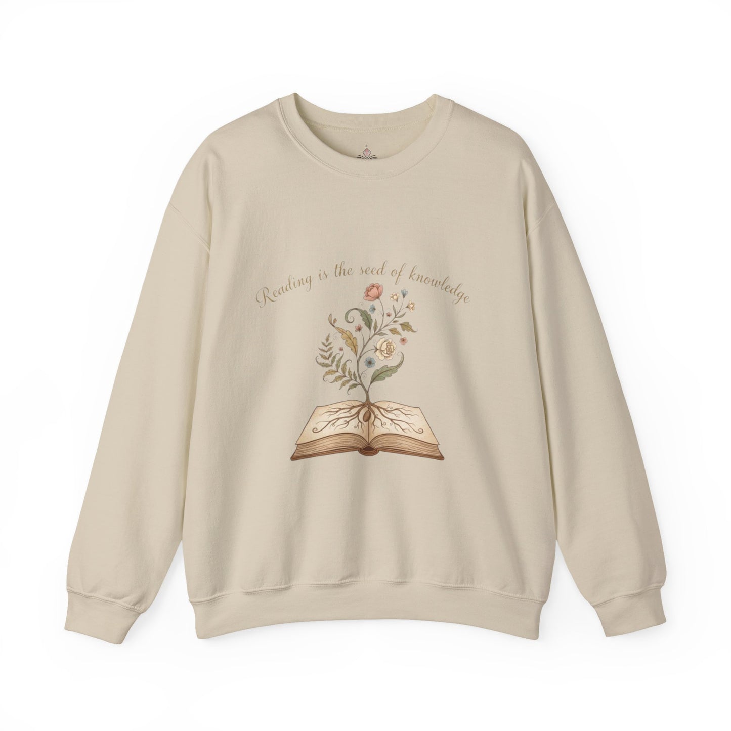 Reading Is The Seed Of Knowledge Unisex Crewneck Sweatshirt