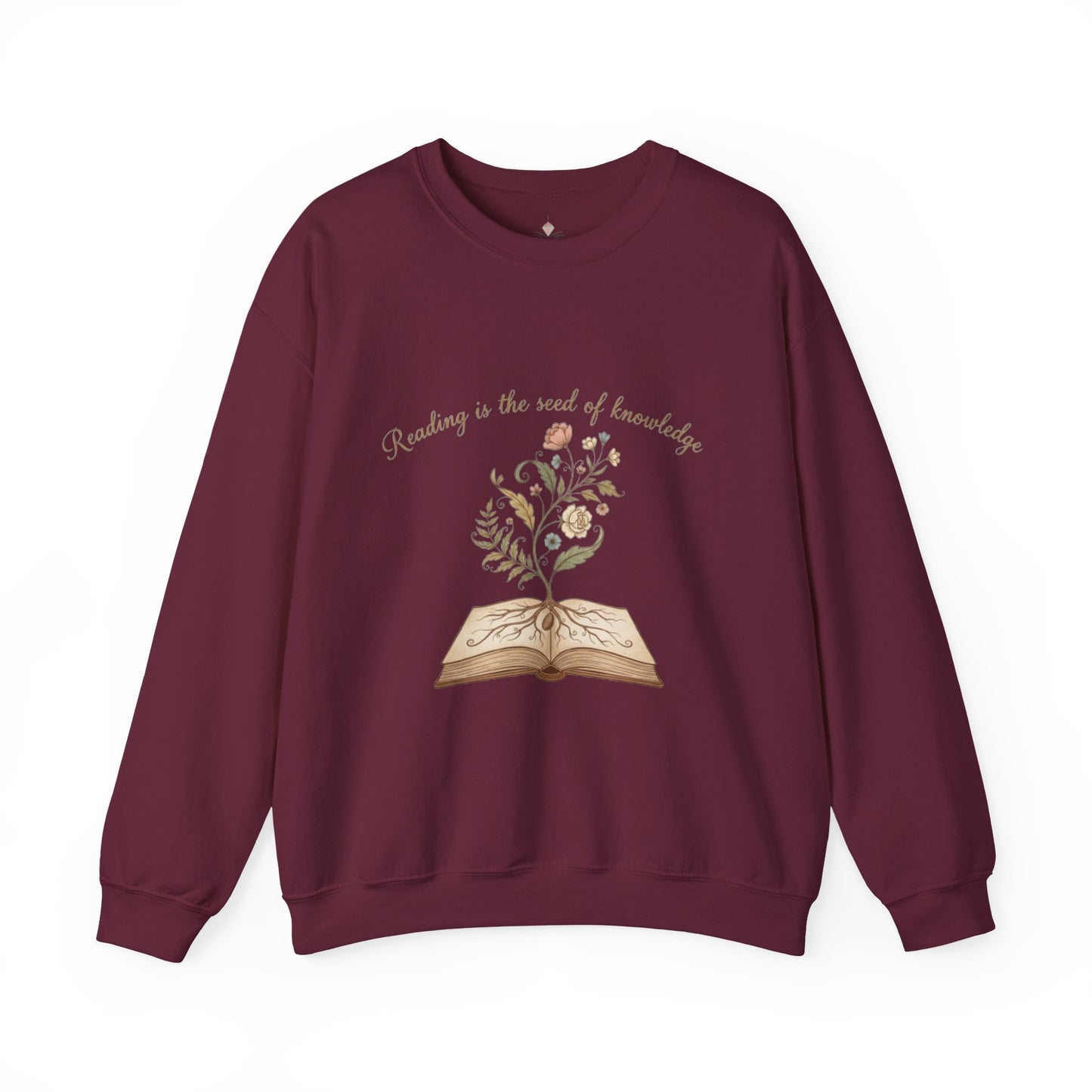 Reading Is The Seed Of Knowledge Unisex Crewneck Sweatshirt
