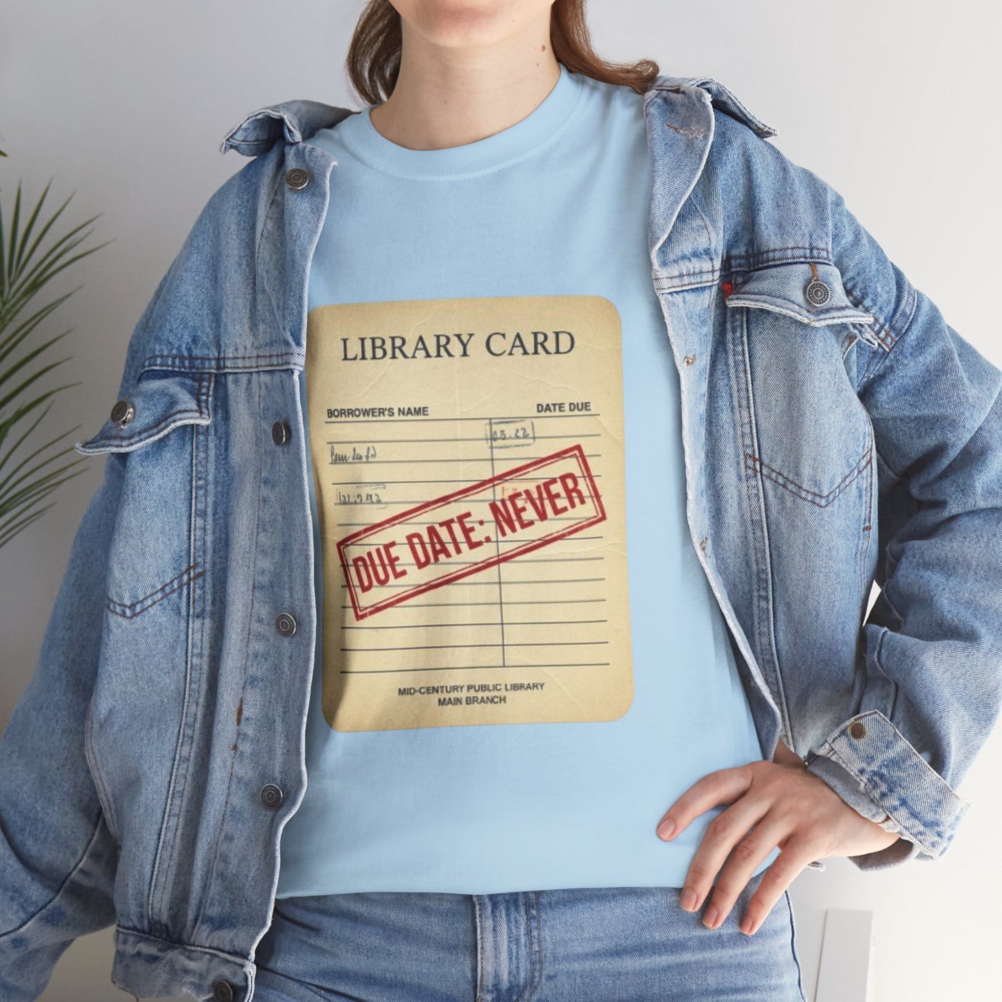 Library Card Unisex Tee