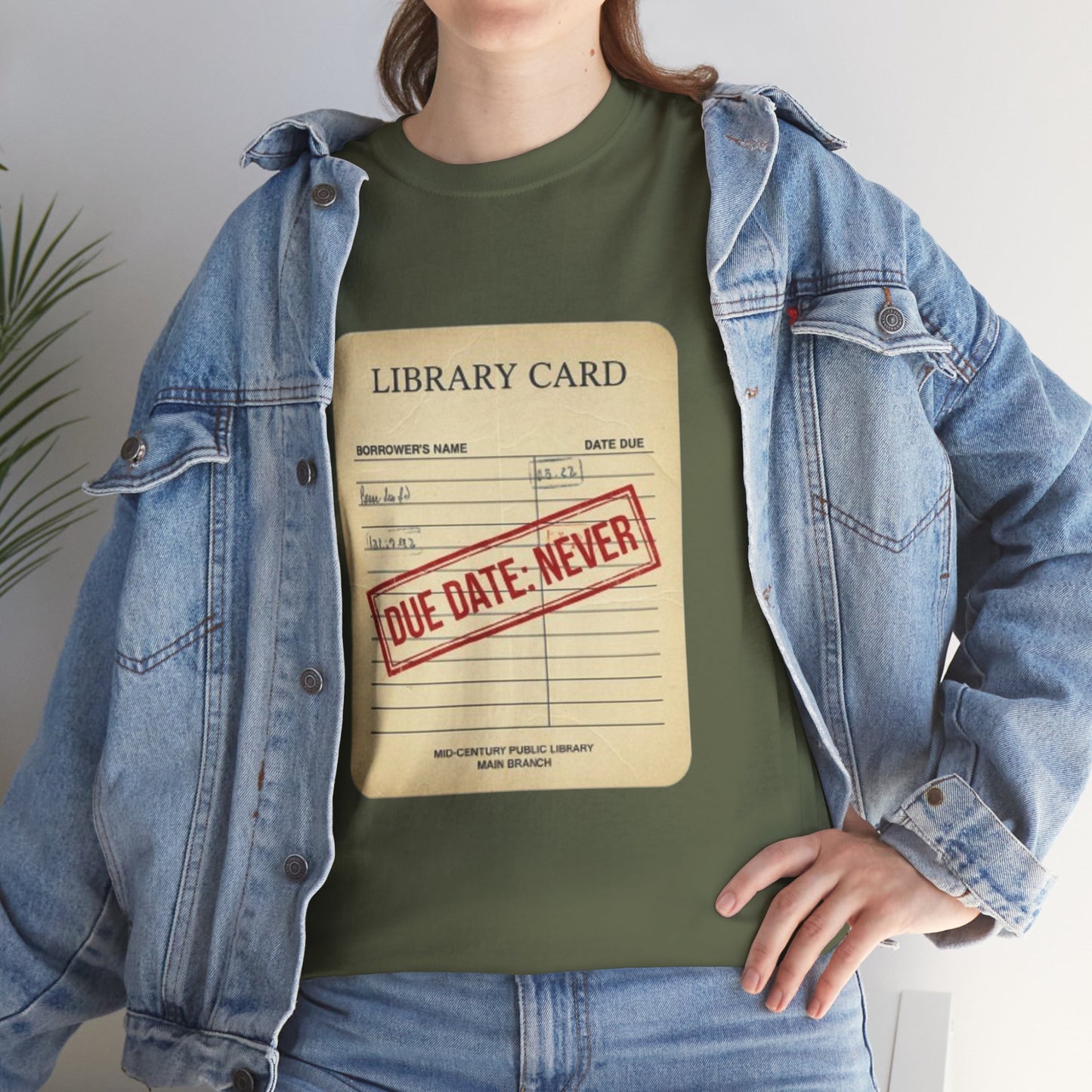 Library Card Unisex Tee