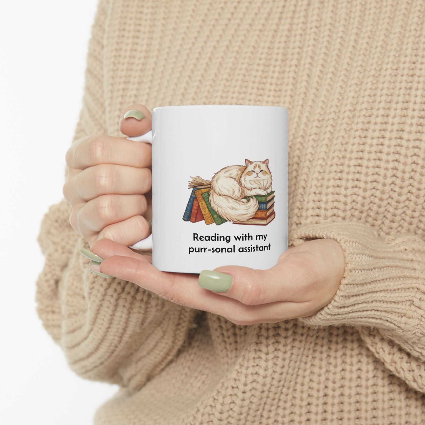 Purr-sonal Assistant Mug, (11oz)