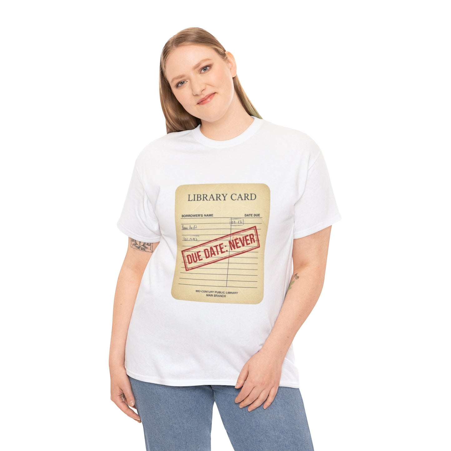 Library Card Unisex Tee