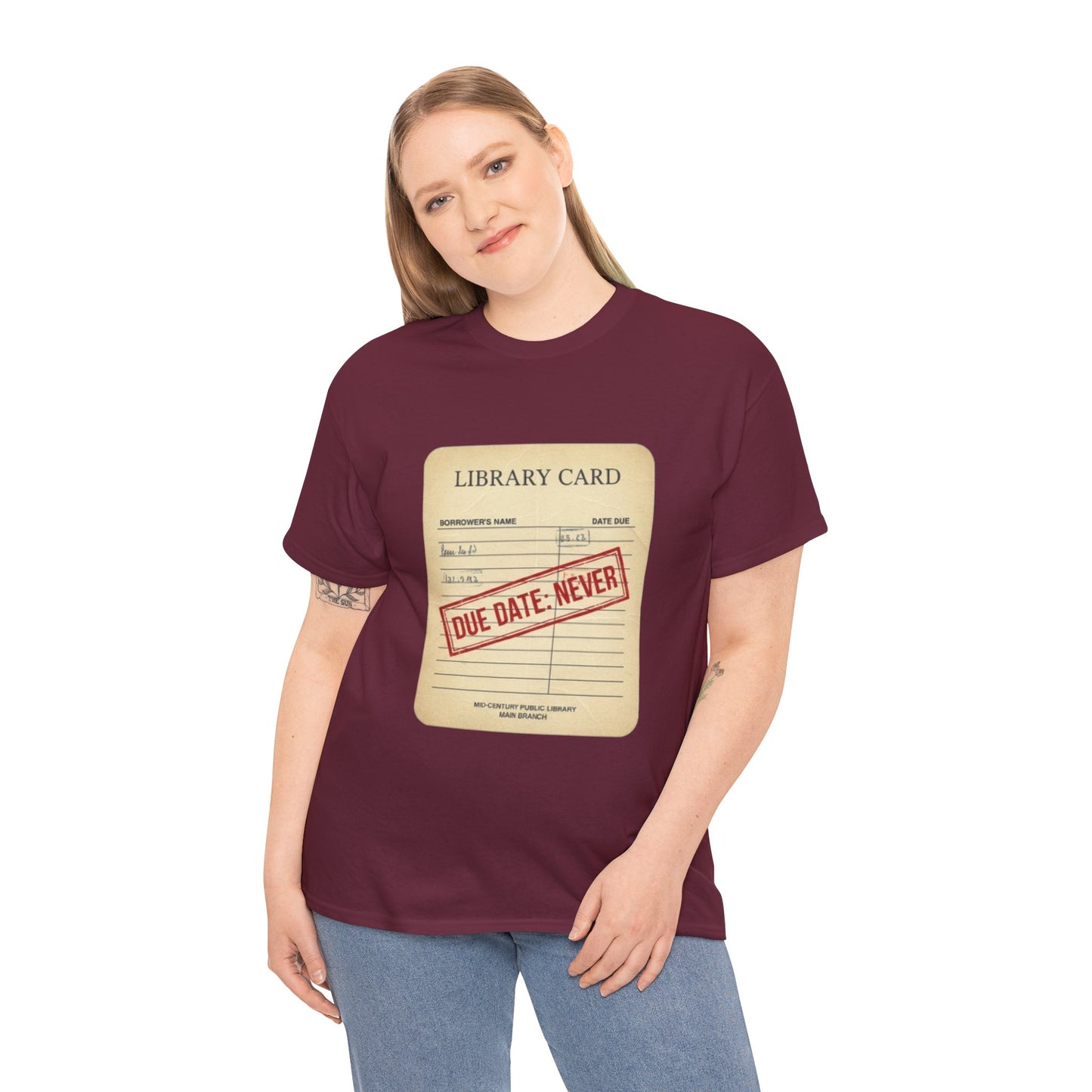 Library Card Unisex Tee