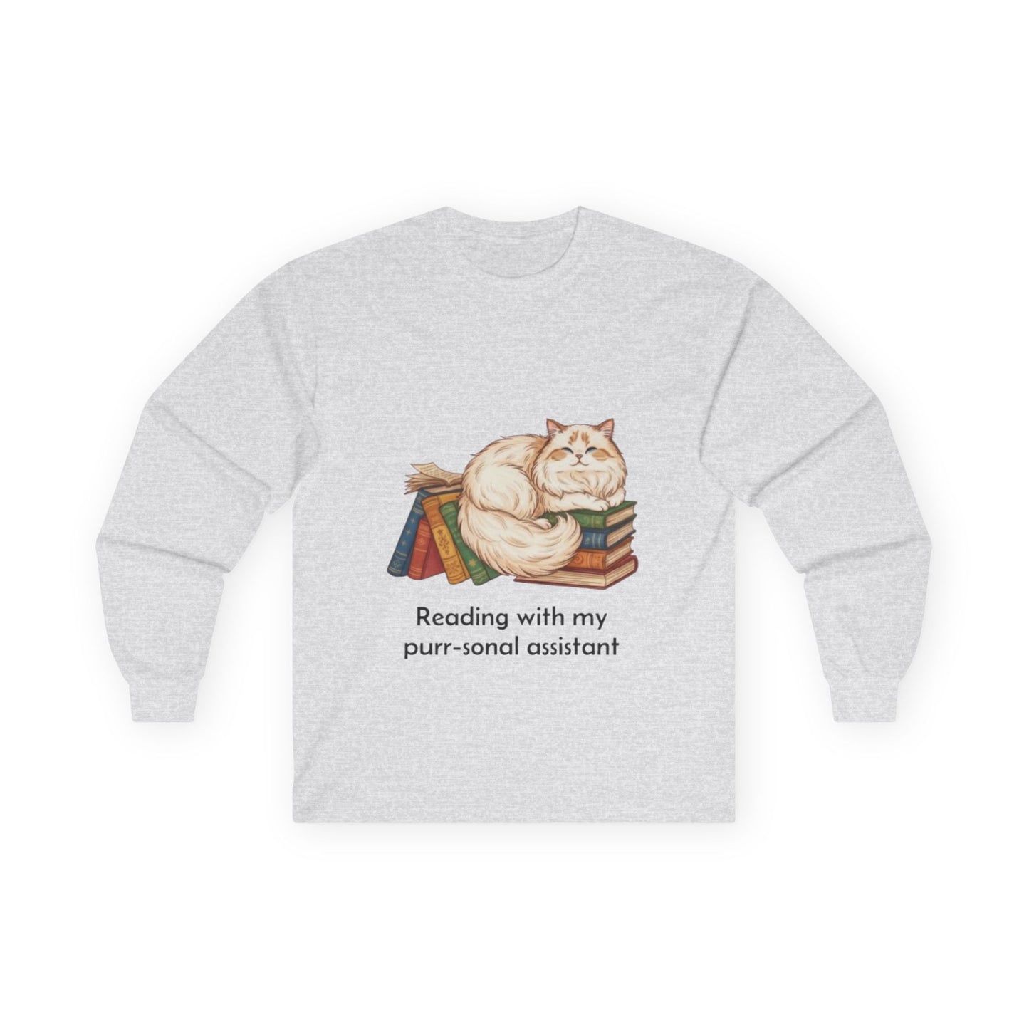 My Purr-sonal Assistant Unisex Long Sleeve Tshirt