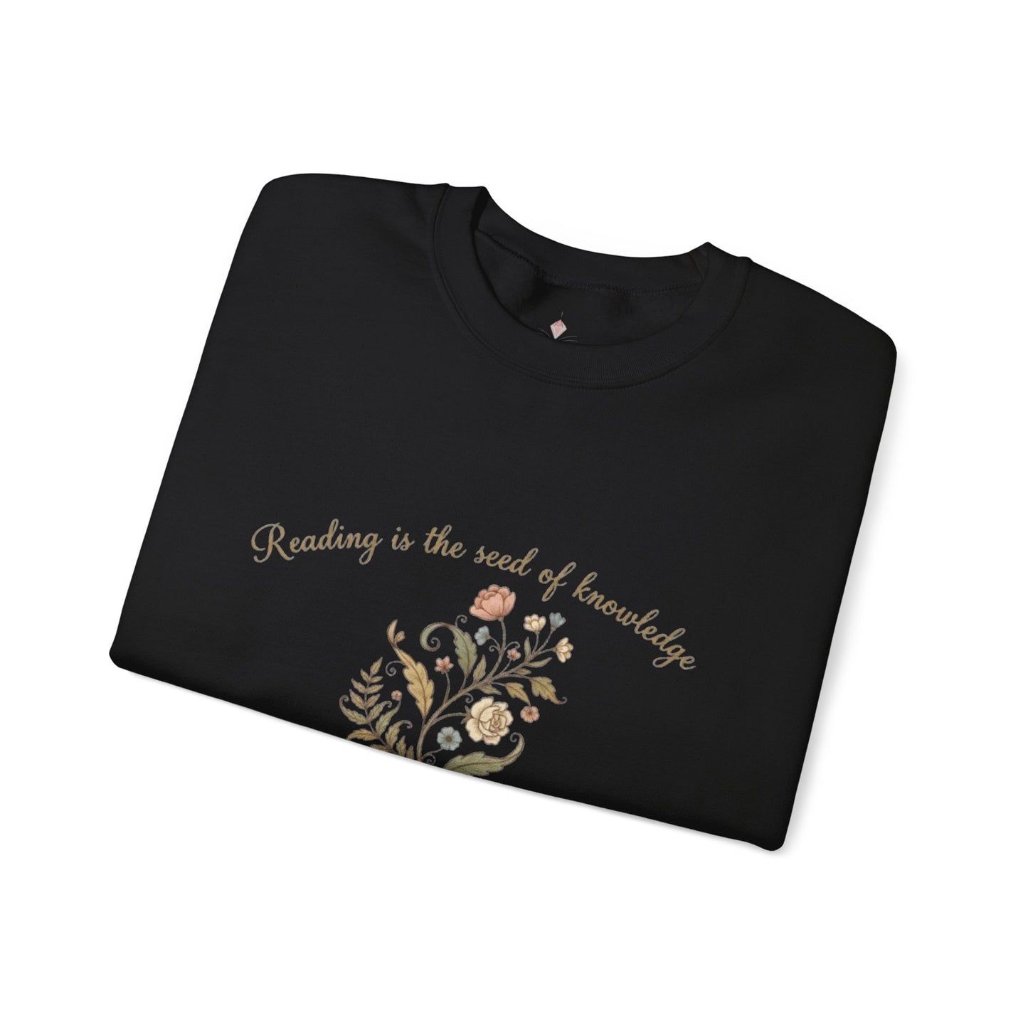 Reading Is The Seed Of Knowledge Unisex Crewneck Sweatshirt