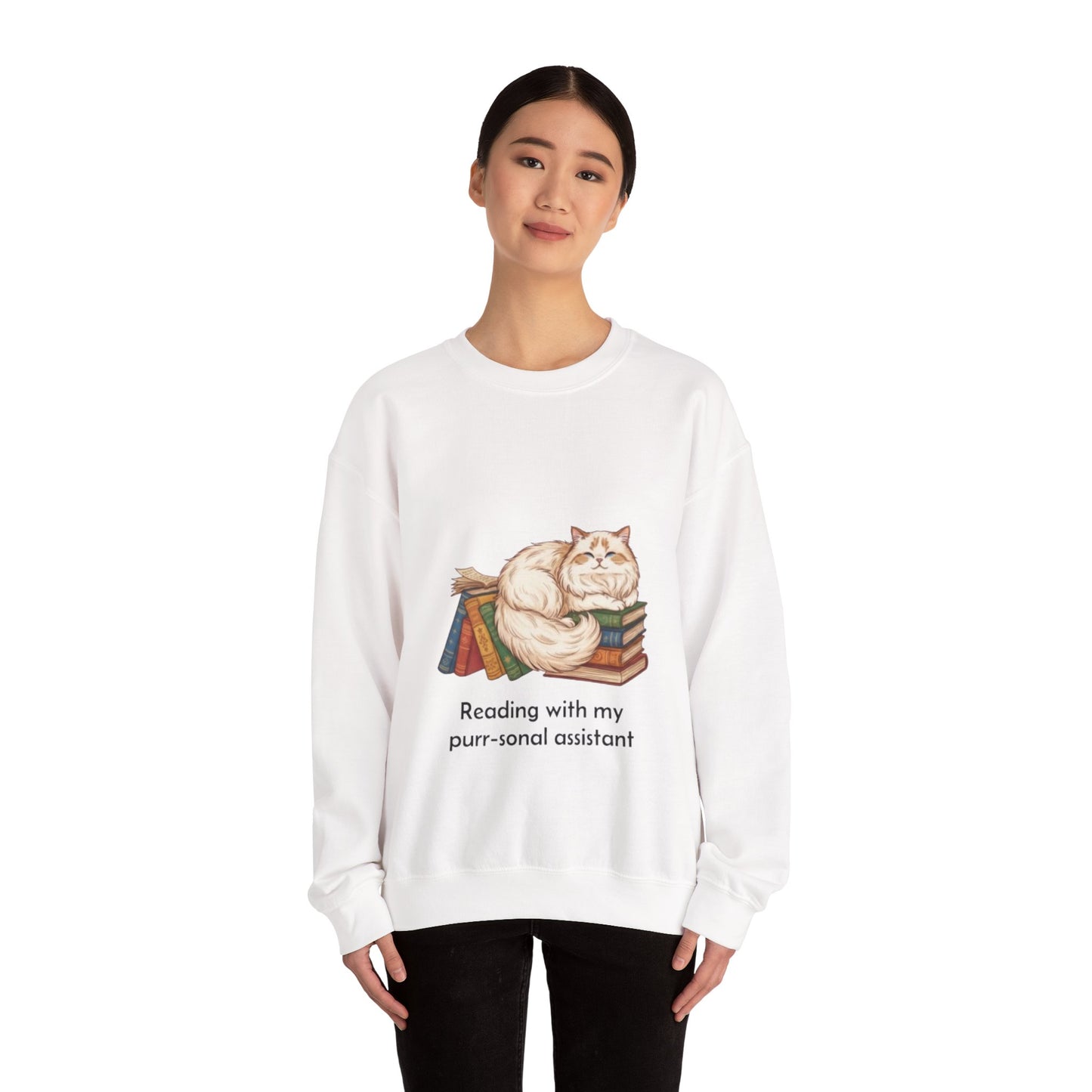 My Purr-sonal Assistant Unisex Crewneck Sweatshirt