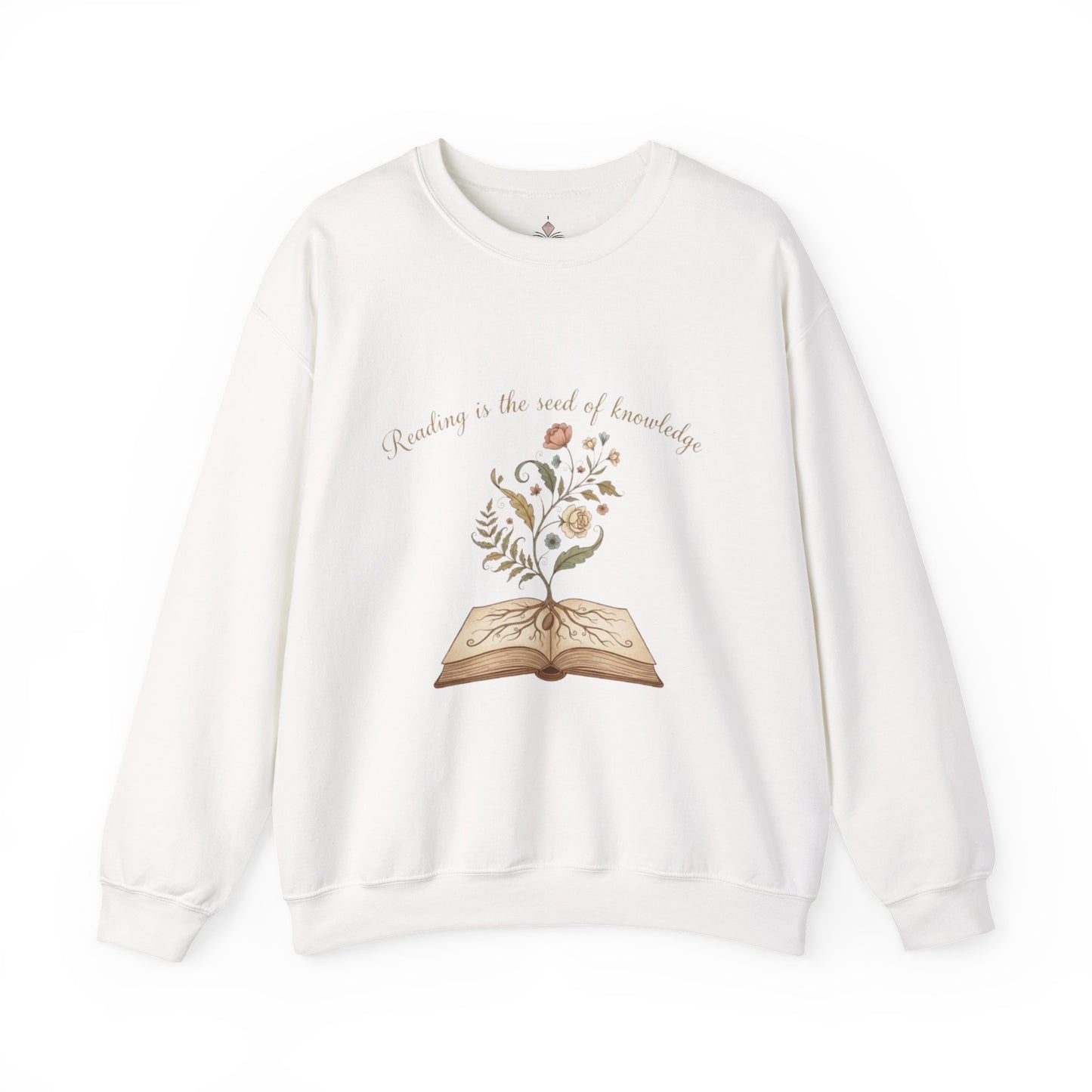 Reading Is The Seed Of Knowledge Unisex Crewneck Sweatshirt