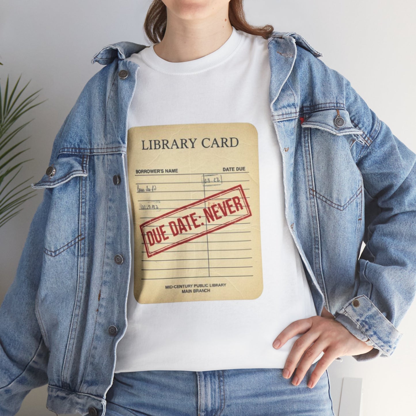 Library Card Unisex Tee