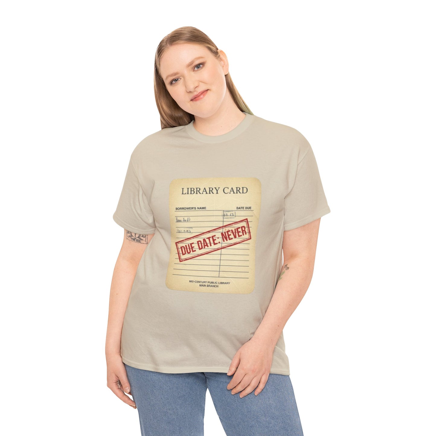 Library Card Unisex Tee