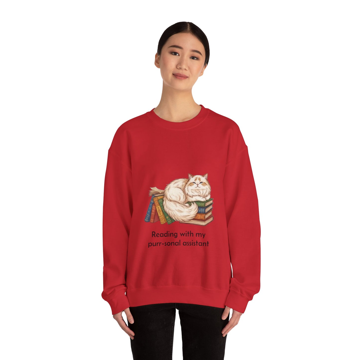 My Purr-sonal Assistant Unisex Crewneck Sweatshirt