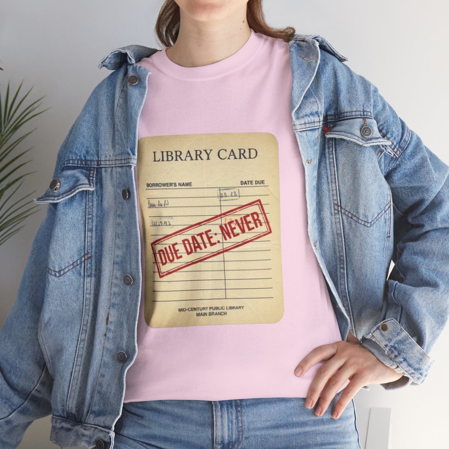 Library Card Unisex Tee