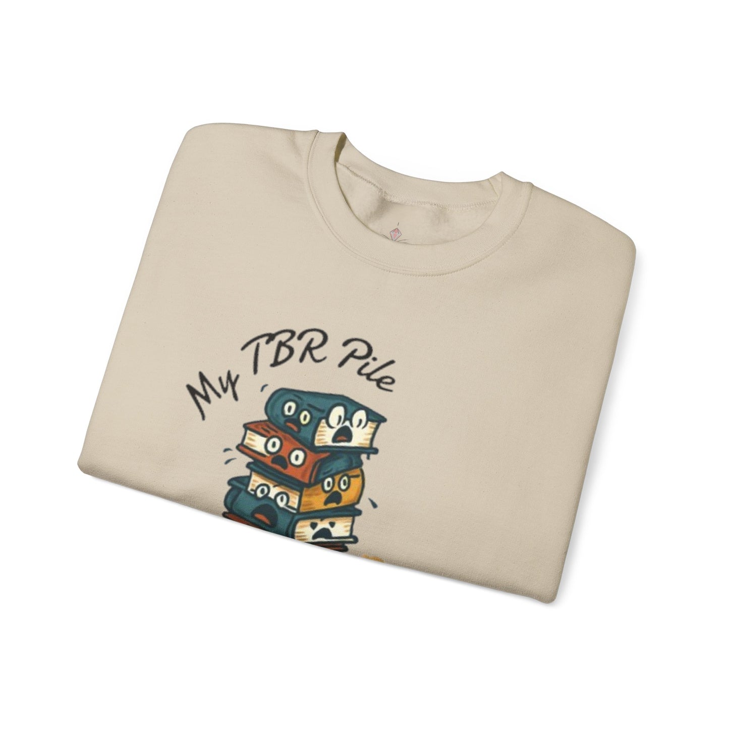 My TBR Pile Is Screaming Unisex Crewneck Sweatshirt