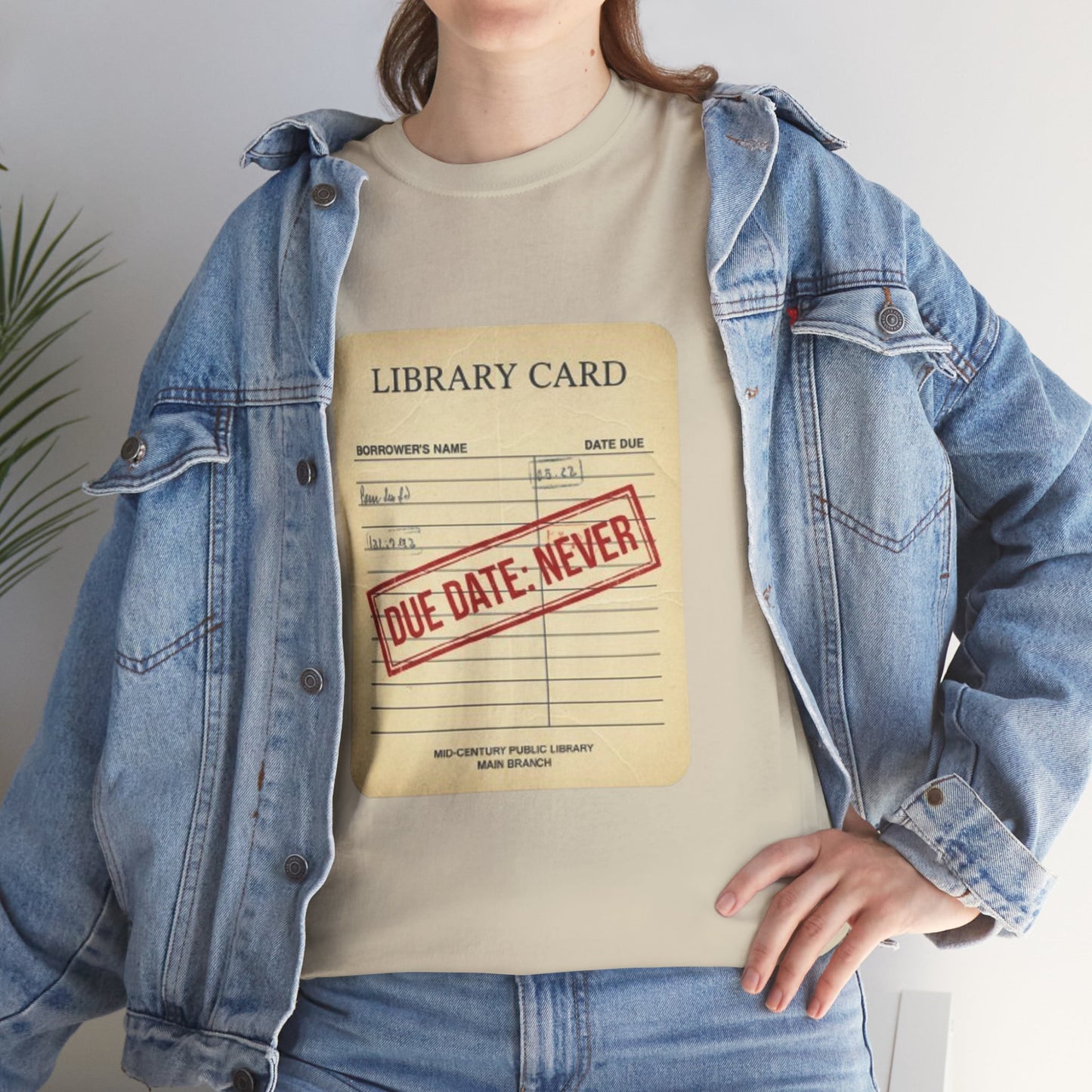 Library Card Unisex Tee