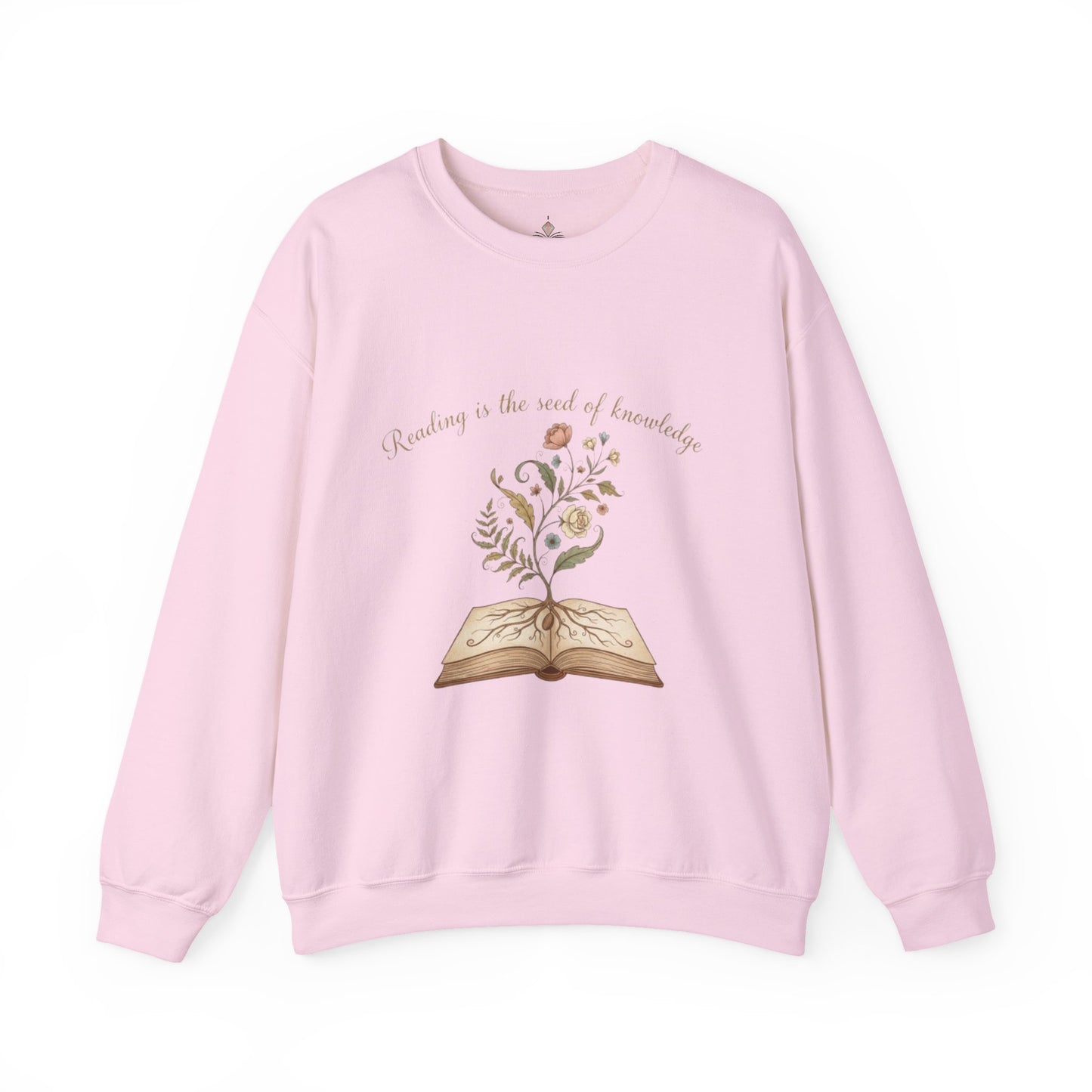 Reading Is The Seed Of Knowledge Unisex Crewneck Sweatshirt