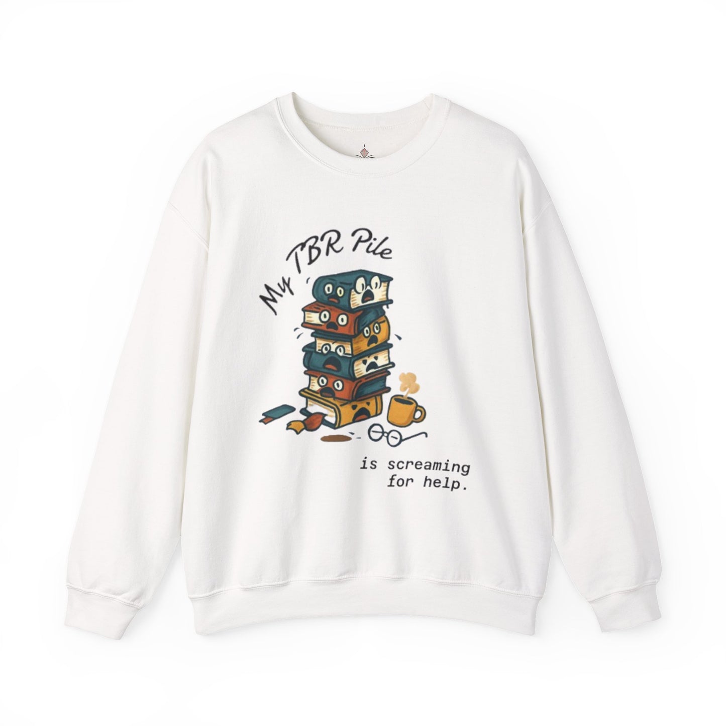 My TBR Pile Is Screaming Unisex Crewneck Sweatshirt