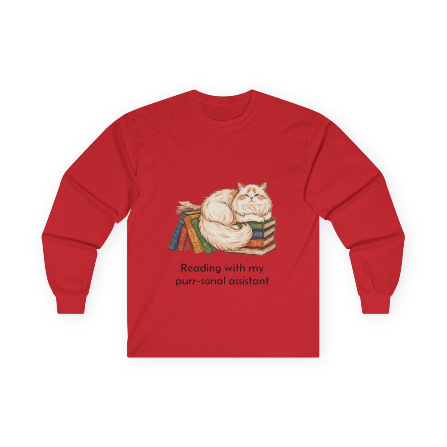 My Purr-sonal Assistant Unisex Long Sleeve Tshirt