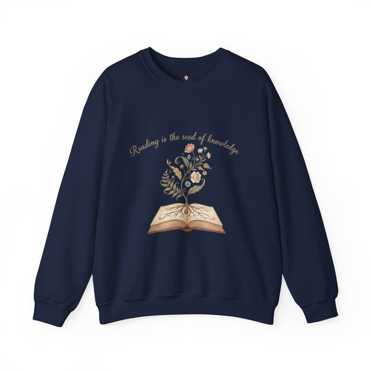Reading Is The Seed Of Knowledge Unisex Crewneck Sweatshirt
