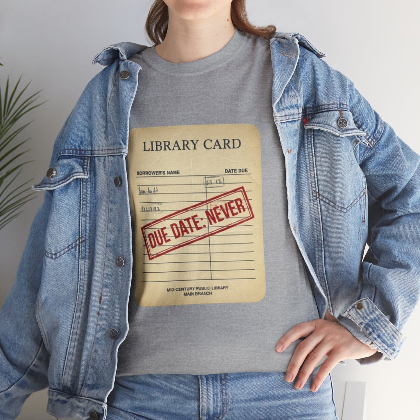 Library Card Unisex Tee
