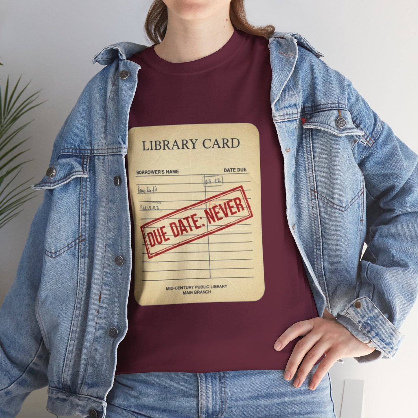 Library Card Unisex Tee
