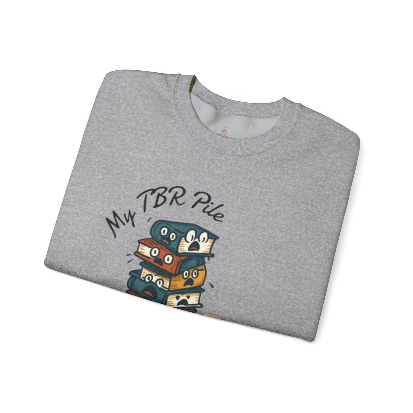 My TBR Pile Is Screaming Unisex Crewneck Sweatshirt
