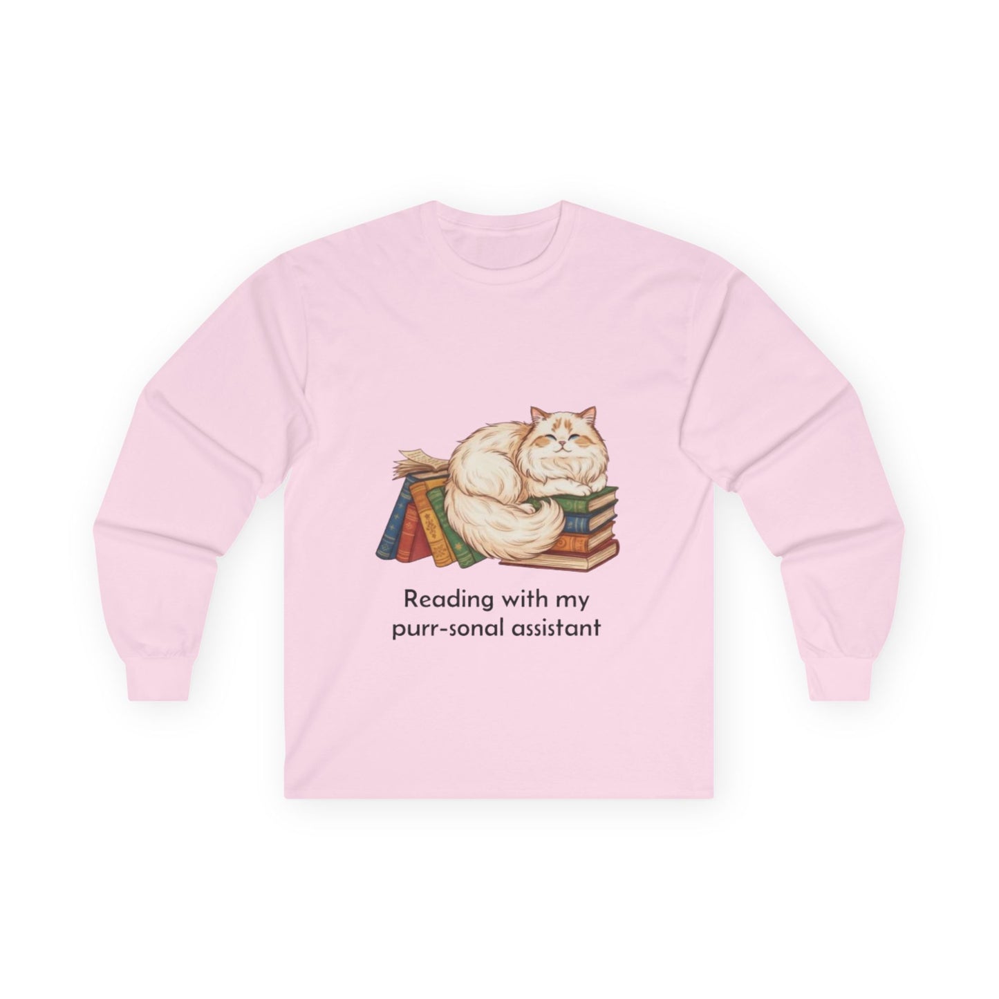 My Purr-sonal Assistant Unisex Long Sleeve Tshirt