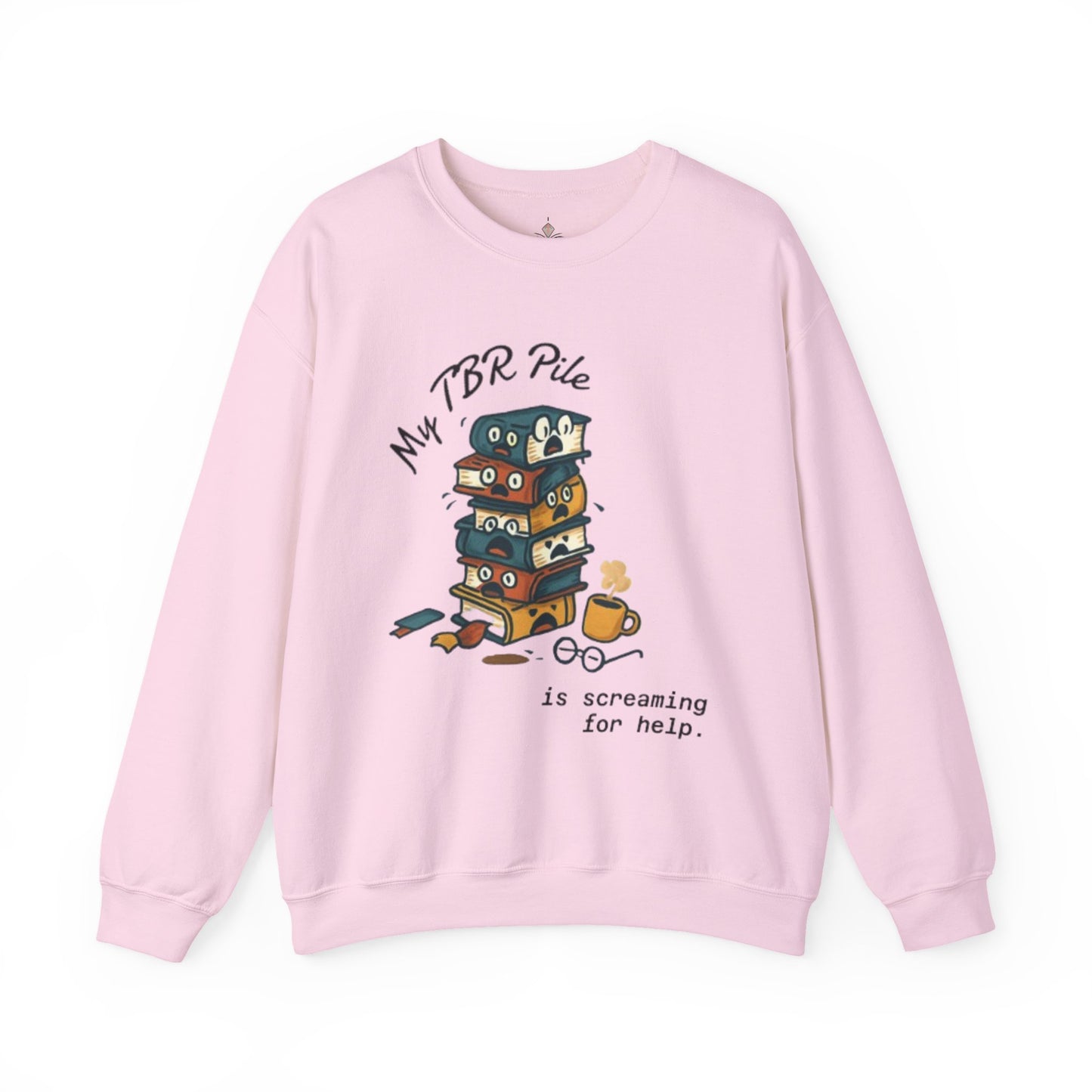 My TBR Pile Is Screaming Unisex Crewneck Sweatshirt